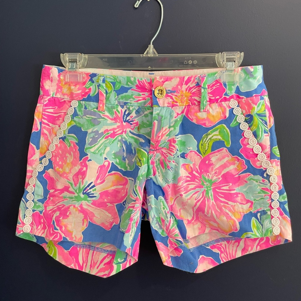 Lilly Pulitzer Shorts The Callahan 5” inseam Jungle Utopia Size 00